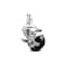 Service Caster 3.5 Inch Soft Rubber Wheel Swivel 7/8 Inch Square Stem Caster with Brake SCC SCC-SQ20S3514-SRS-TLB-78 - alternate 1